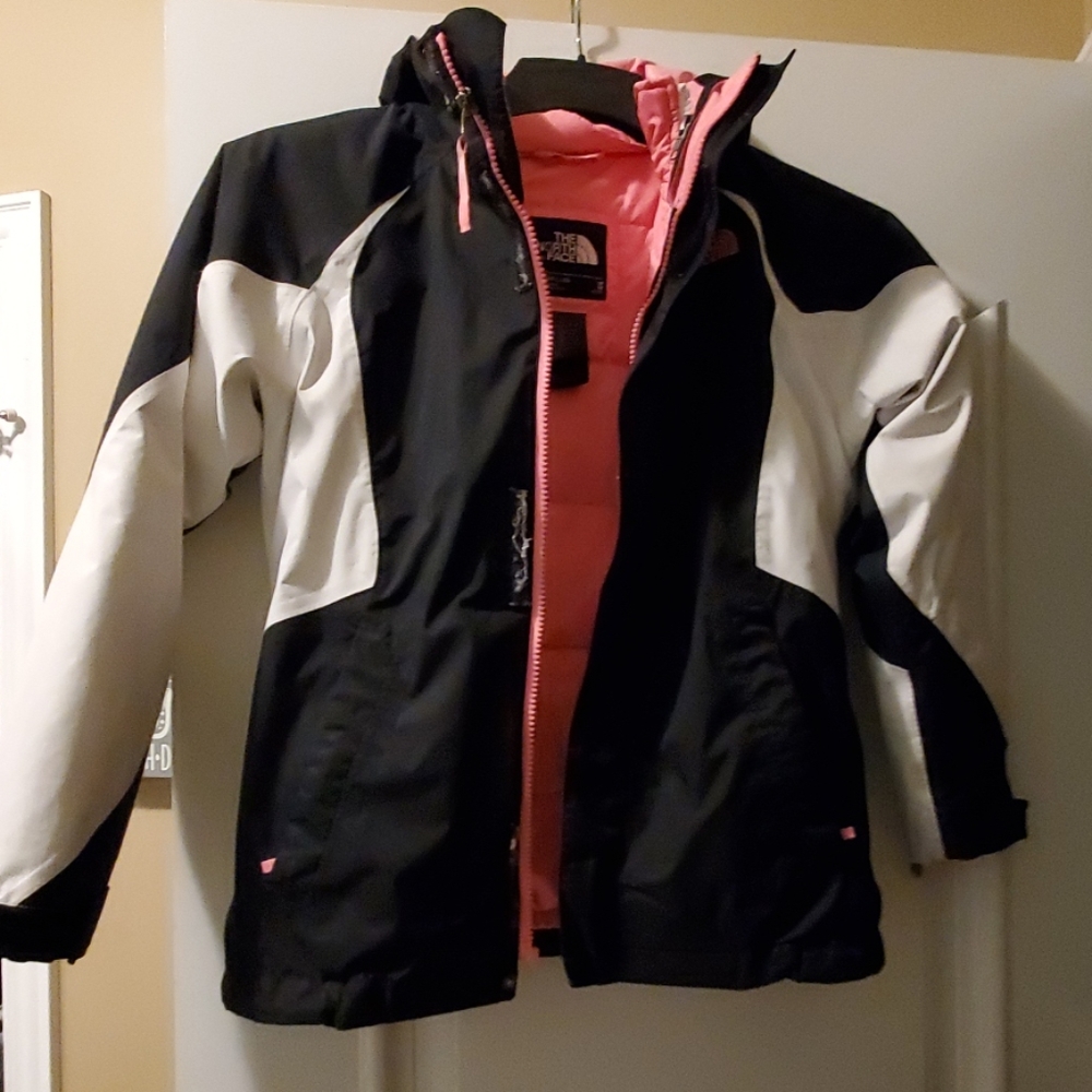 Girls 3- way North Face coat